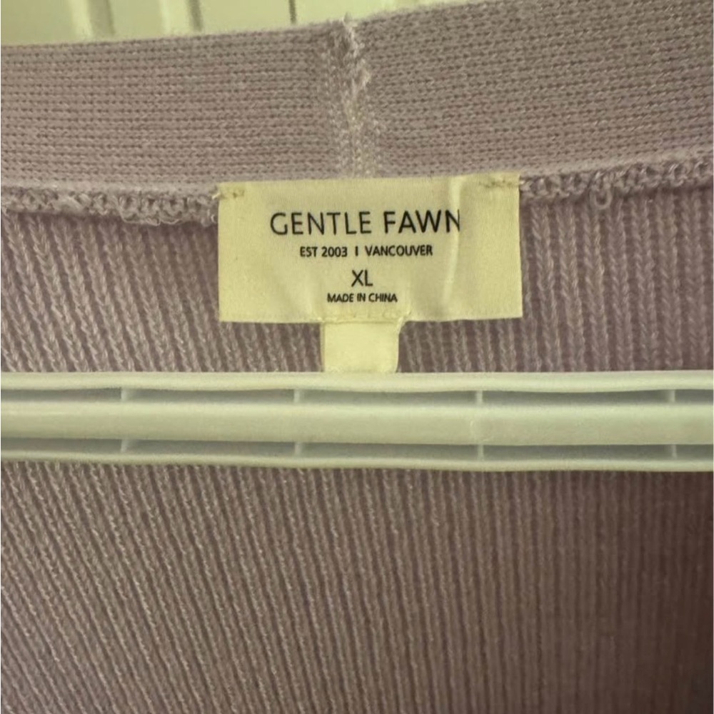 Gentle Fawn Light Purple Women's Cardigan - Picture 2 of 2